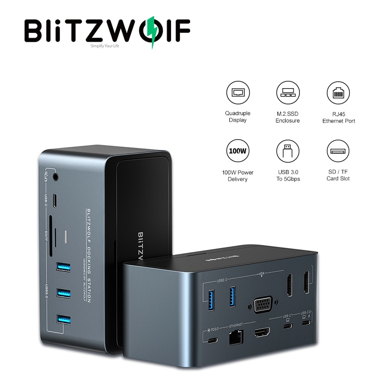 BlitzWolf BW-TH13 USB C ŷ ̼, Ʈ ׼..